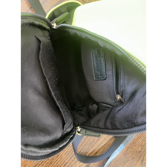 Like Dreams neon green mini backpack with wallet main image 11
